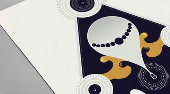 飛騰熔巖 平面設(shè)計中的流動力量